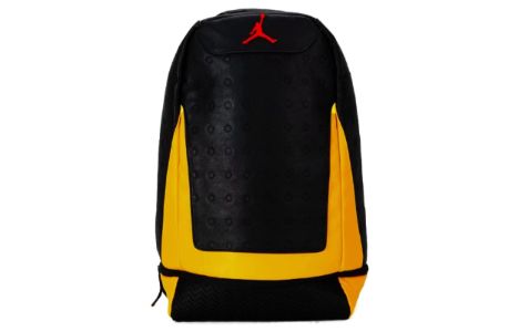Air Jordan Retro 13 Backpack 'Black Yellow' JD2323040AD-001 sold by KicksCrew