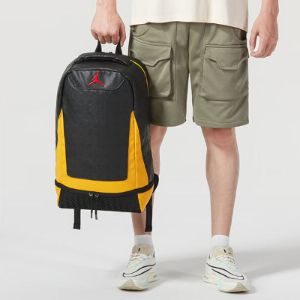 Air Jordan Retro 13 Backpack 'Black Yellow' JD2323040AD-001 sold by KicksCrew