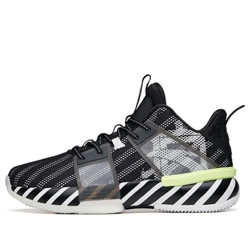 ANTA KT Shock The Game 5 Impact 1.0 Basketball Shoes 'Black White' 112131605-5 sold by KicksCrew