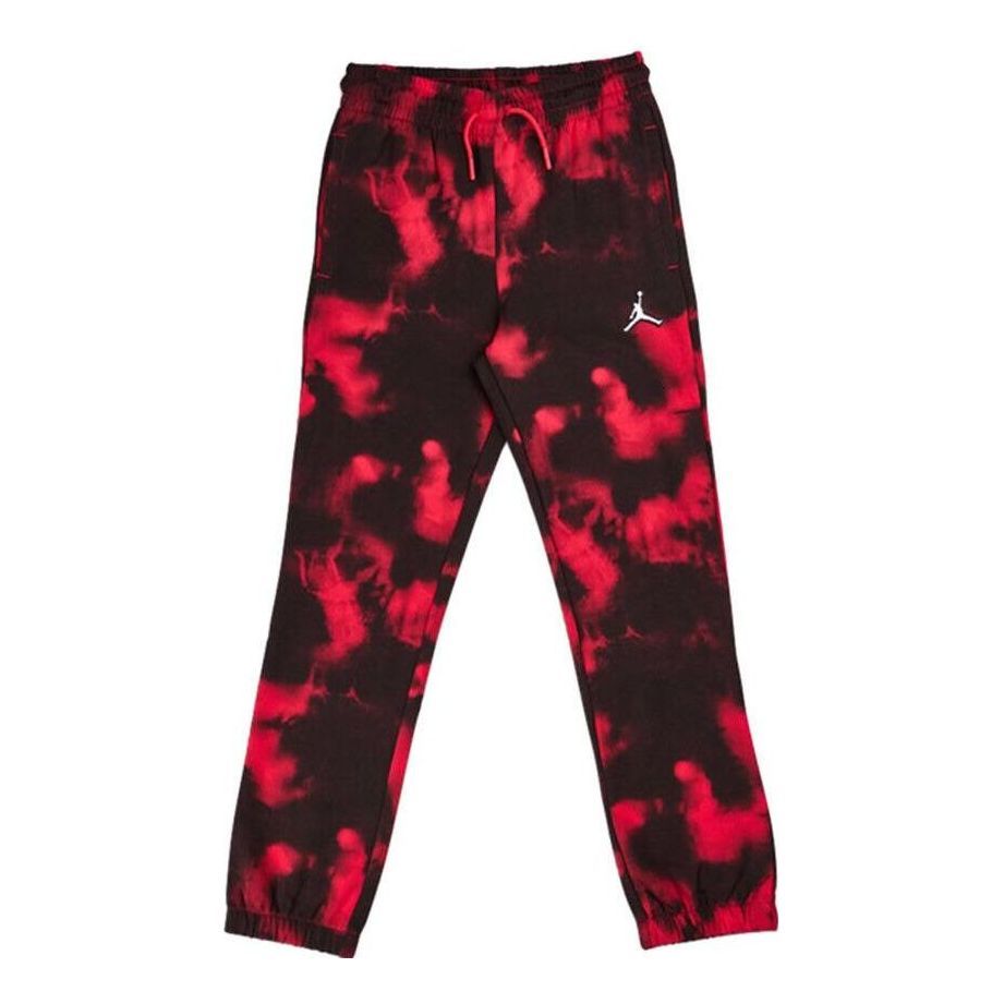 (GS) Air Jordan Tie Dye Jumpman Sweatpants 'Red' 35A883-A9V sold by KicksCrew