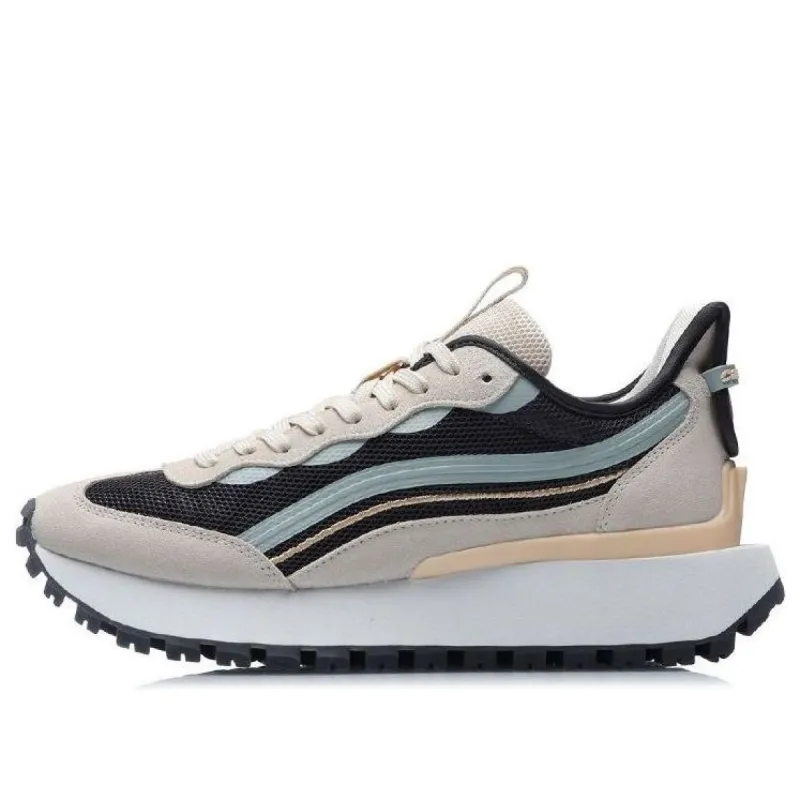 (WMNS) Li-Ning ChengFeng 'Cream White Black' AGCR278-5 sold by KicksCrew