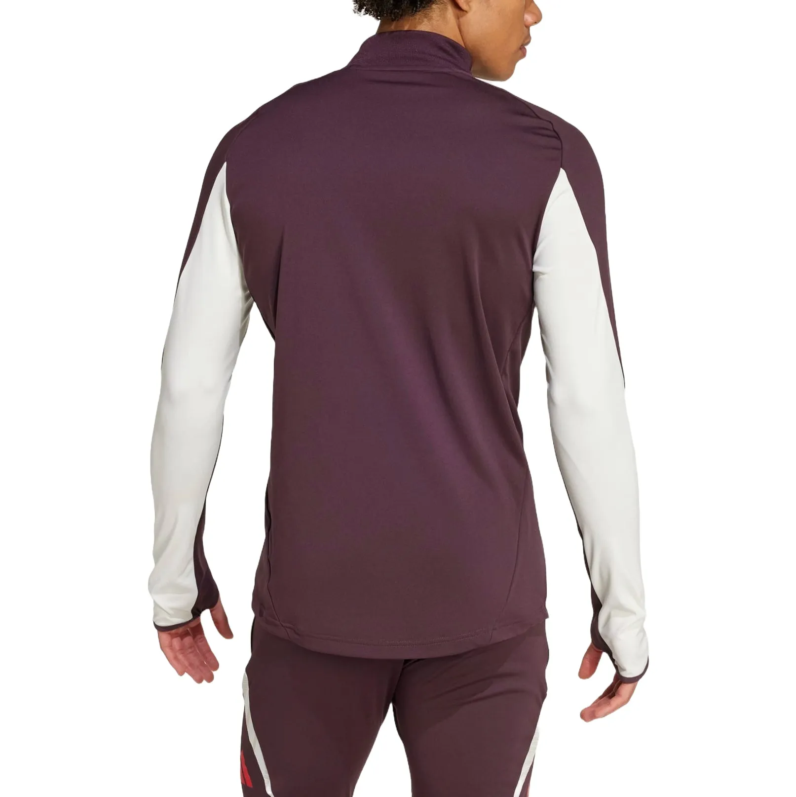 adidas FC Bayern Tiro 24 Training Football Shirt Asia Sizing 'Shadow Maroon' IS9941 sold by KicksCrew product image thumbnail 2