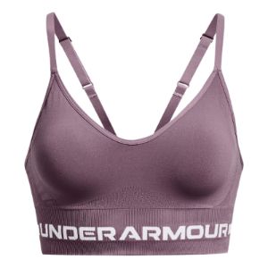 (WMNS) Under Armour Seamless Low Long Bra 'Purple' 1357719-500 sold by KicksCrew