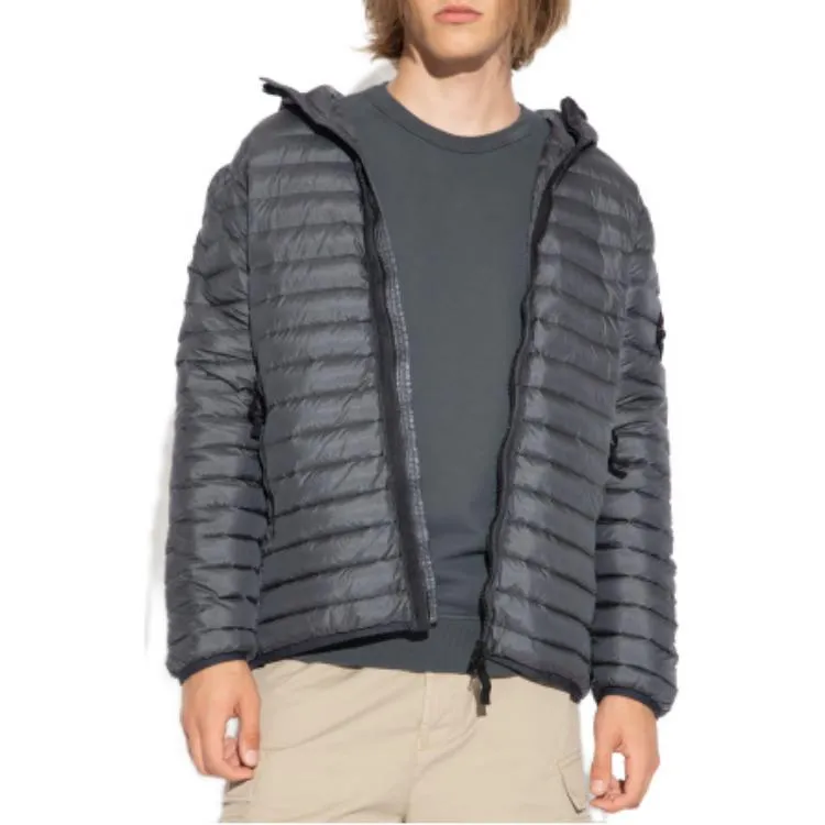 STONE ISLAND Light Puffer Packable Jacket 'Lead Grey' 791540324-V0062 sold by KicksCrew product image thumbnail 4