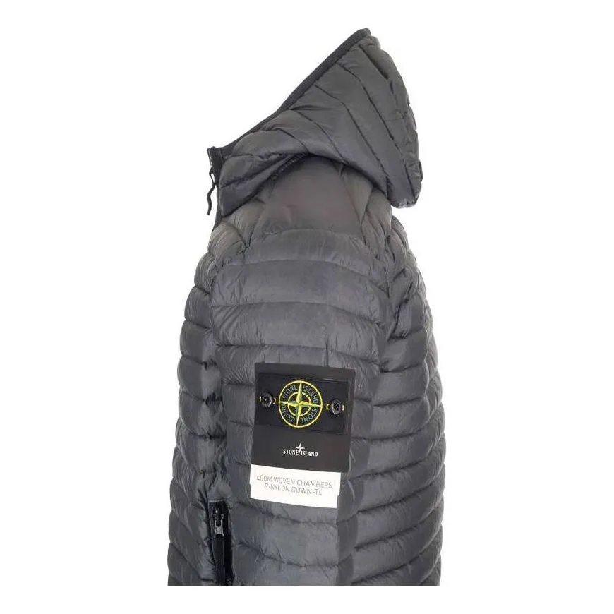 STONE ISLAND Light Puffer Packable Jacket 'Lead Grey' 791540324-V0062 sold by KicksCrew product image thumbnail 3