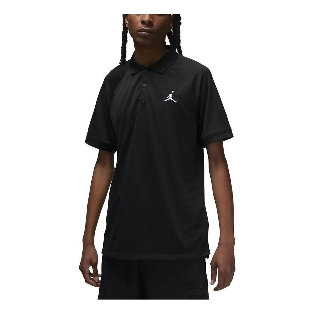 Air Jordan Dri-FIT Sport Golf Polo 'Black' DZ0540-010 sold by KicksCrew