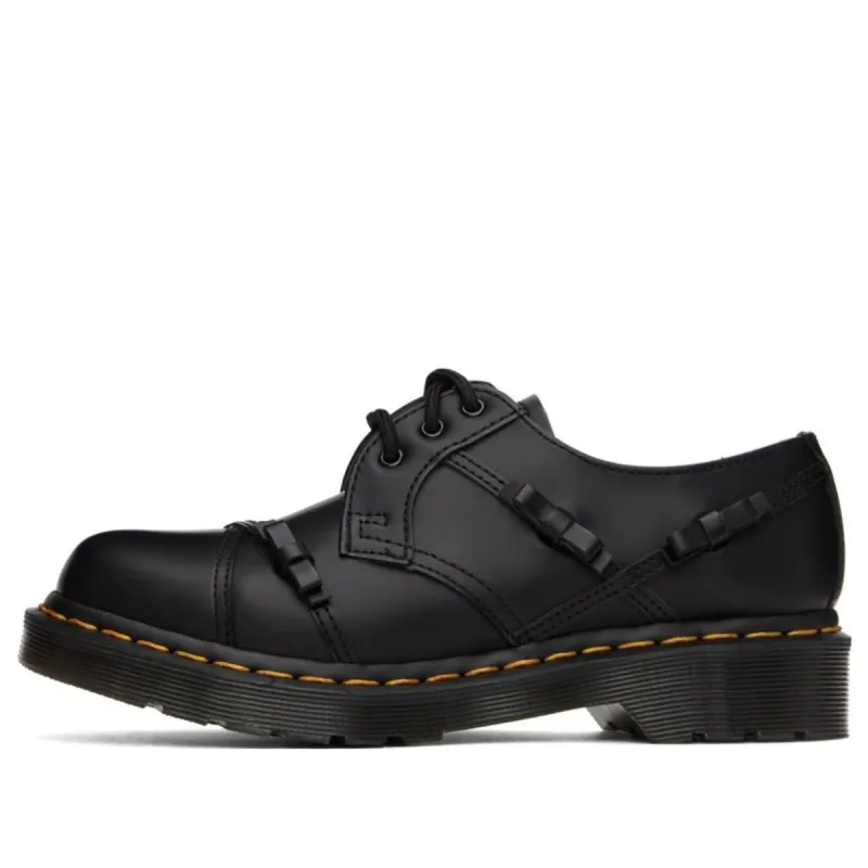 (WMNS) Dr. Martens 1461 Bow Smooth Leather Oxford Shoes 'Black' 27852001 sold by KicksCrew