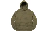 Supreme SS23 Week6 Zip Up HOODED Jacket 'Green' SUP-SS23-133 sold by KicksCrew