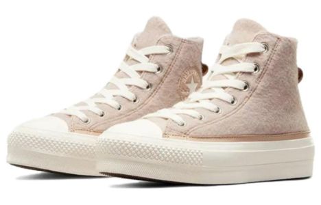 (WMNS) Converse Chuck Taylor All Star Lift Platform Faux Mohair 'Pink' A07944C sold by KicksCrew