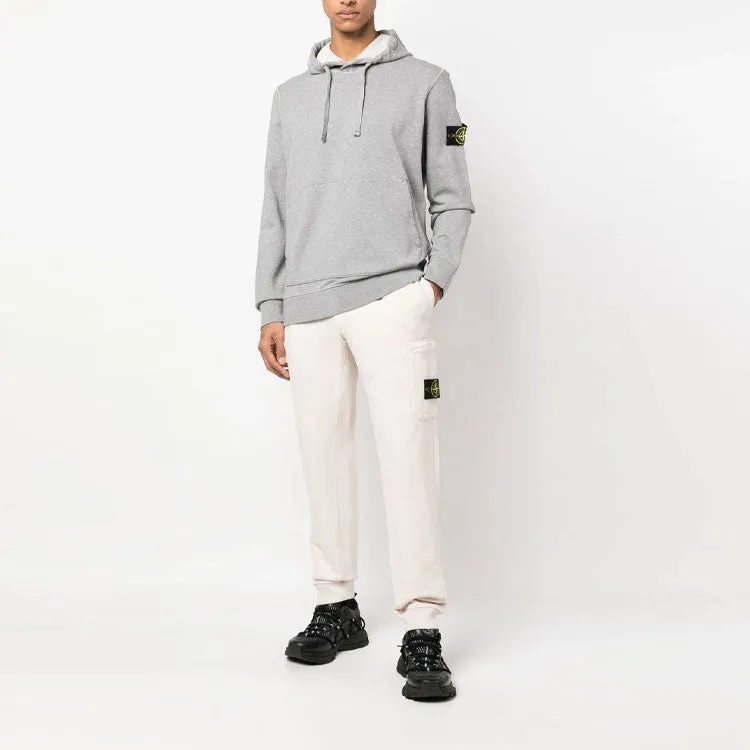 STONE ISLAND Garment Dyed Popover Hoodie 'Grey Marl' 101564151-A0M64 sold by KicksCrew product image thumbnail 2