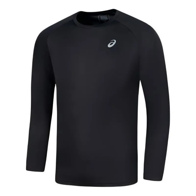 ASICS Icon Long Sleeve Top 'Performance Black' 2011D047-001 sold by KicksCrew