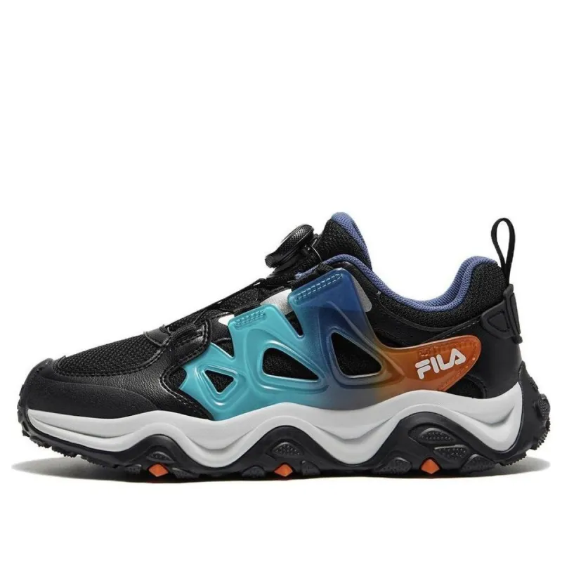 (GS) FILA TGR1 Sneakers 'Black Blue' K15B342501PBG sold by KicksCrew