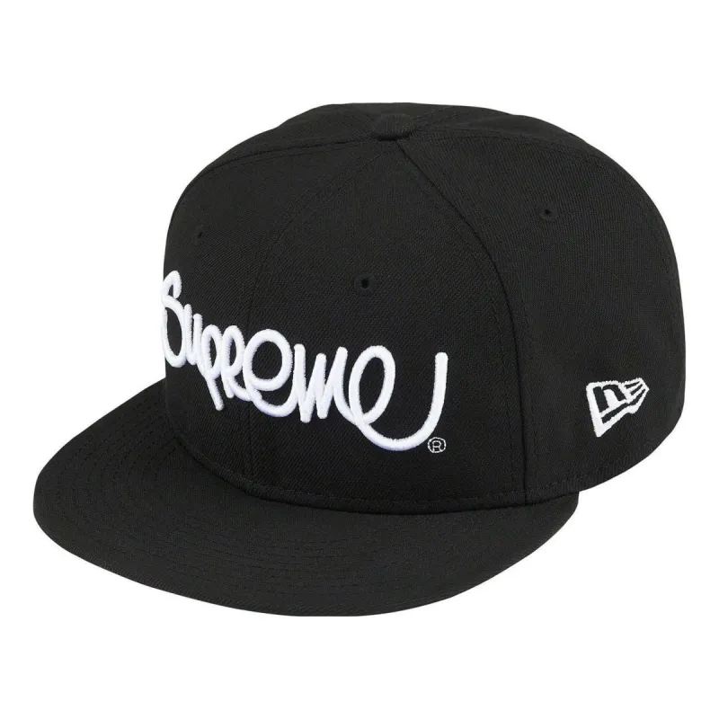 Supreme Handstyle New Era 'Black White' SUP-SS22-774 sold by KicksCrew