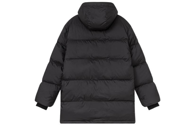 New Balance Long Casual Down Jacket 'Black' AMJ24376-BK sold by KicksCrew product image thumbnail 2