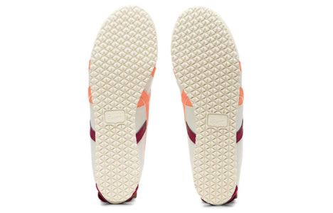 (WMNS) Onitsuka Tiger MEXICO 66 Slip-on Shoes 'White Burgundy Orange' 1182A087-400 sold by KicksCrew