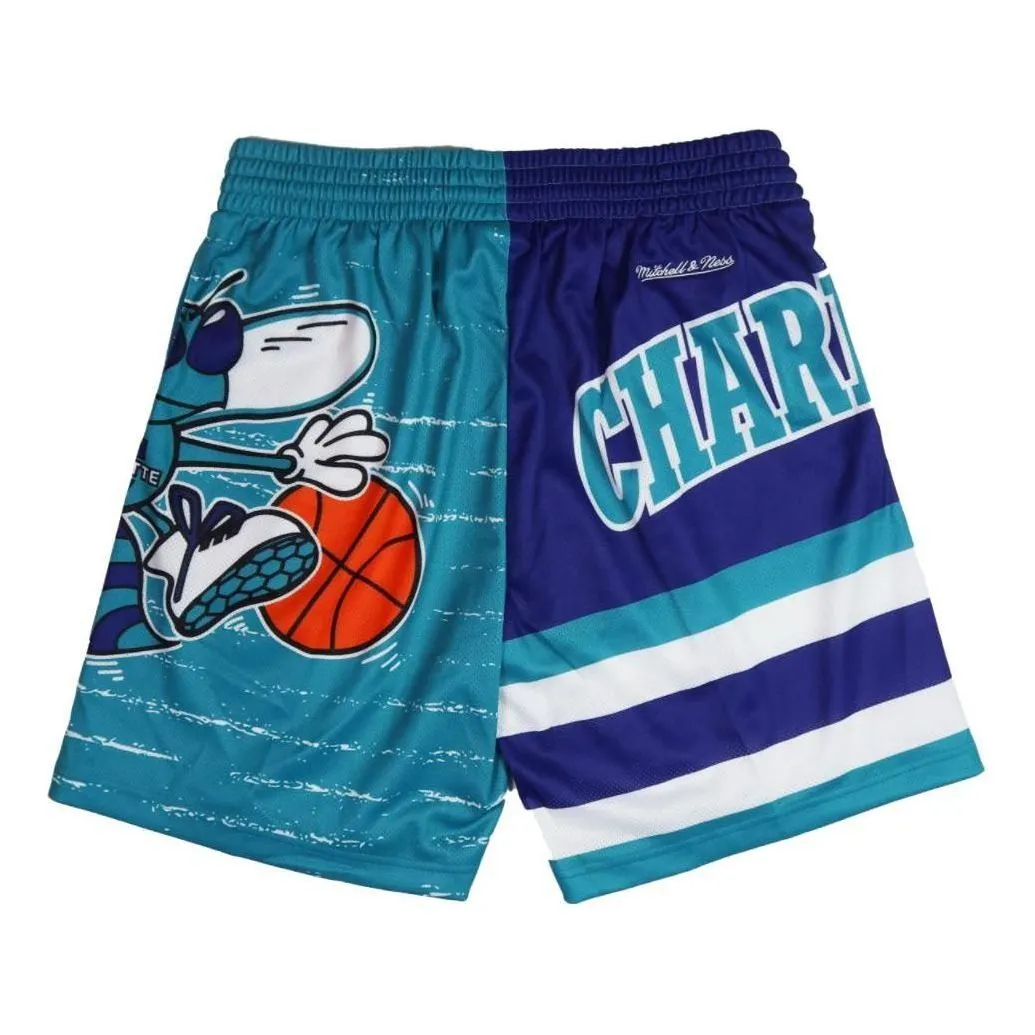 Mitchell & Ness x NBA Charlotte Hornets Jumbotron 3.0 Shorts 'Teal' PSHR4984-CHOYYPPPMTWH sold by KicksCrew