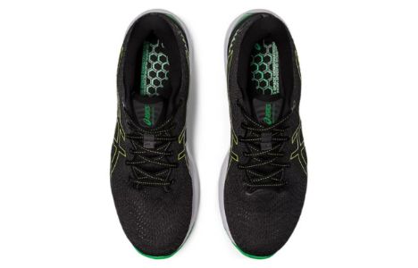 ASICS Gel Cumulus 24 'Black Lime Zest' 1011B366-012 sold by KicksCrew