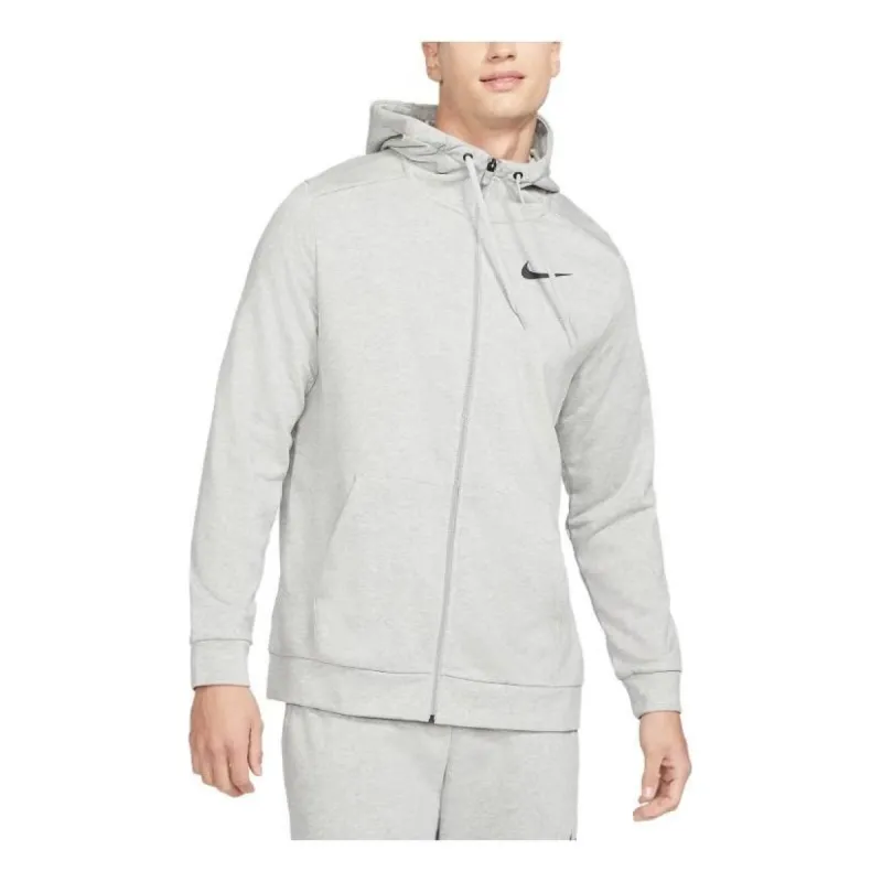 Nike Dri-FIT Training Jacket 'Light Grey' CZ6376-063 sold by KicksCrew