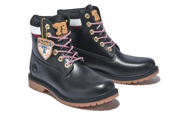 (WMNS) Timberland 6 inch Heritage Premium Waterproof Boots 'Black' A2G9S015 sold by KicksCrew product image thumbnail 4
