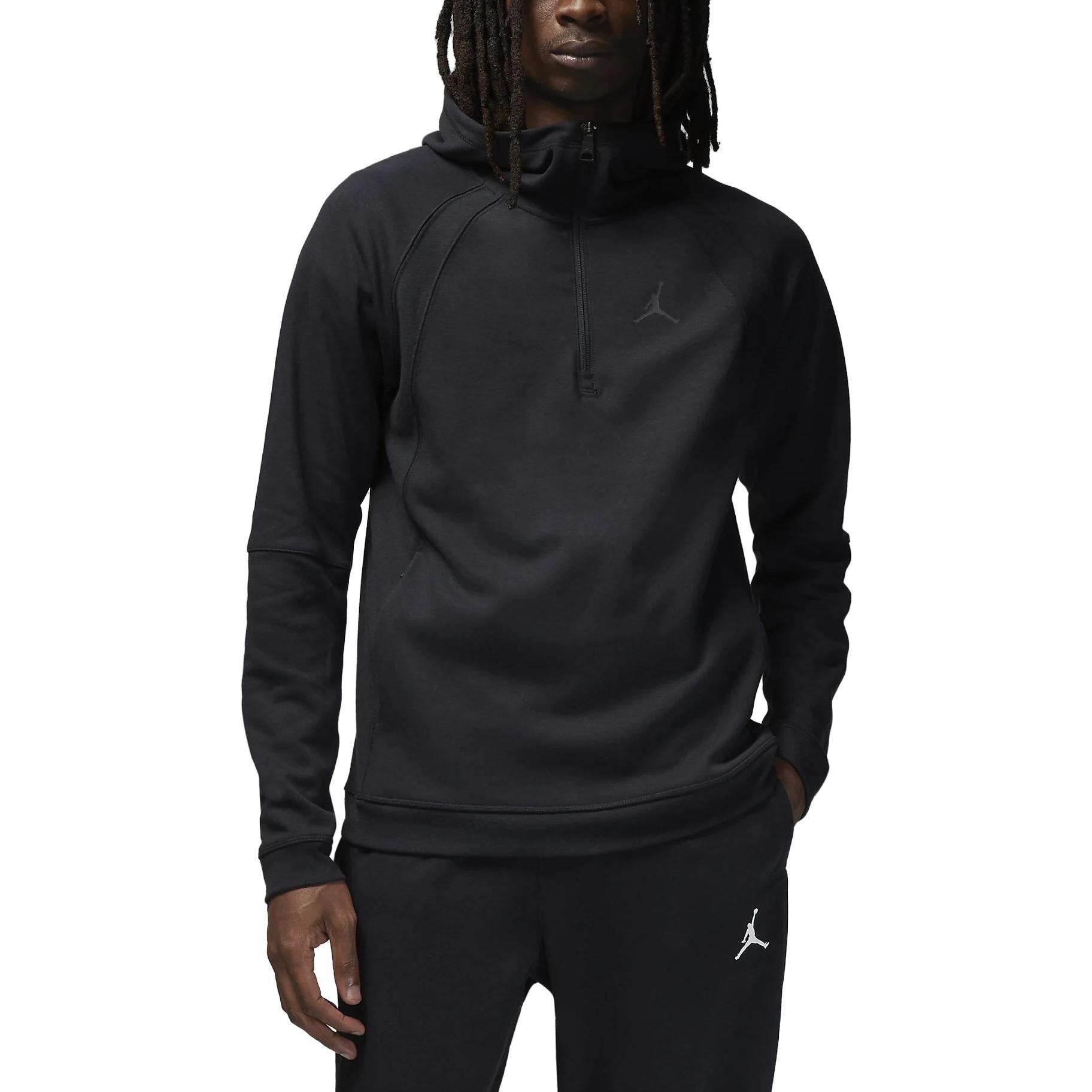 Air Jordan Statement Half Zip Hoodie 'Black' DV1245-010 sold by KicksCrew product image thumbnail 3