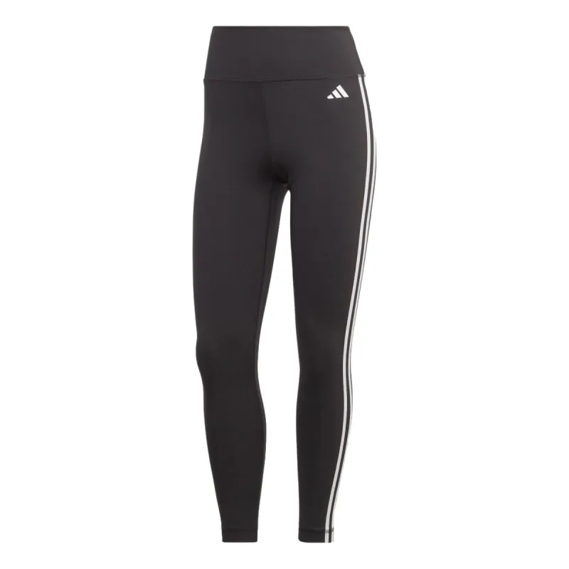 (WMNS) adidas Train Essentials 3-Stripes High-Waisted 7/8 Leggings Asia Sizing 'Black' HT5438 sold by KicksCrew