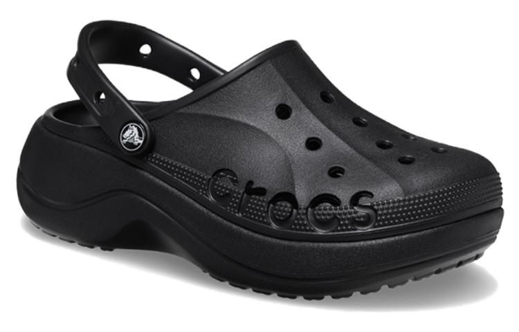 (WMNS) Crocs Baya Platform Clogs 'Black' 208186-001 sold by KicksCrew product image thumbnail 2