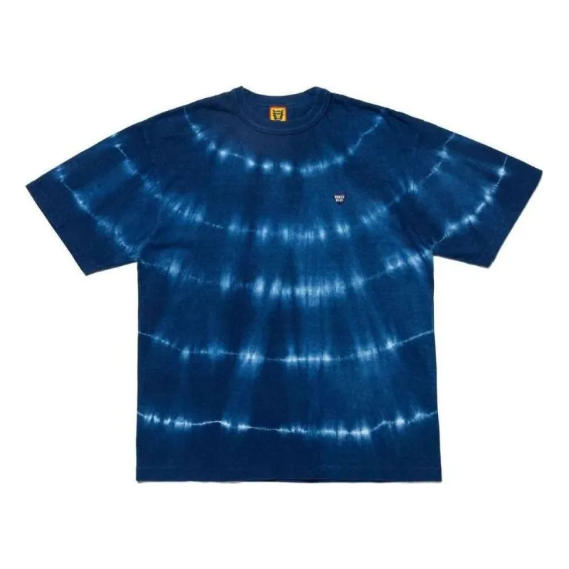HUMAN MADE Dyed T-shirt #2 'Indigo' HM25CS052 sold by KicksCrew