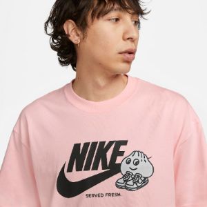 Nike Dumpling Logo T-Shirt 'Pink' FB9804-686 sold by KicksCrew