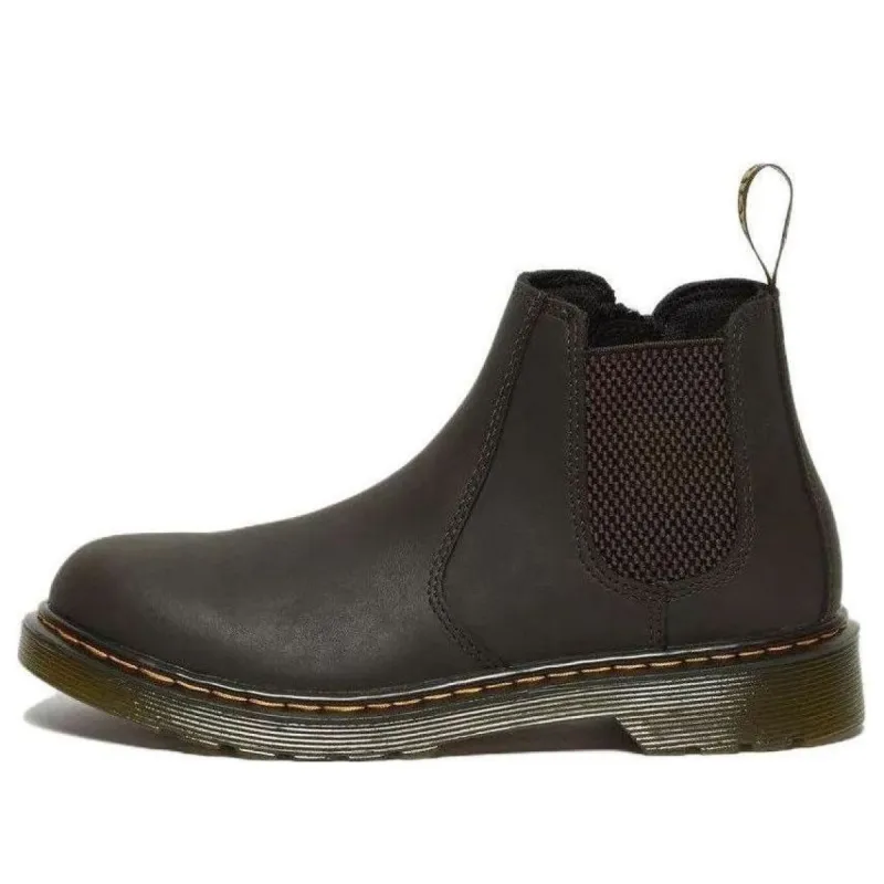 (PS) Dr.Martens 2976 Wildhorse Leather Chelsea Boots 'Dark Brown' 25854207 sold by KicksCrew