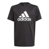 (GS) adidas Aeroready Designed To Move Big Logo T-Shirt Asia Sizing 'Black White' GN1478 sold by KicksCrew