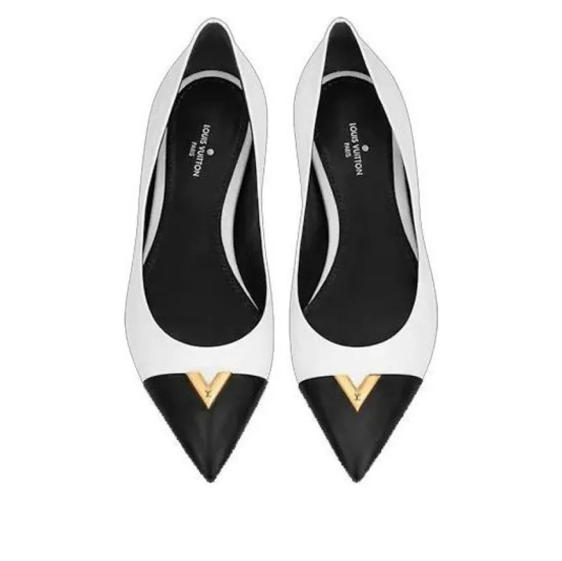(WMNS) LOUIS VUITTON Heartbreaker Flat Ballerina Shoes 'White' 1A66S4 sold by KicksCrew