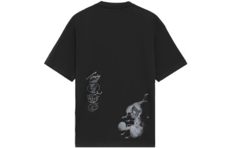 Li-Ning x Disney Pinocchio Graphic T-shirt 'Black' AHSS451-5 sold by KicksCrew