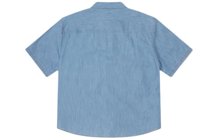 Converse Denim Wordmark Utility Shirt 'LT Retro Blue' 10027158-A01 sold by KicksCrew product image thumbnail 2