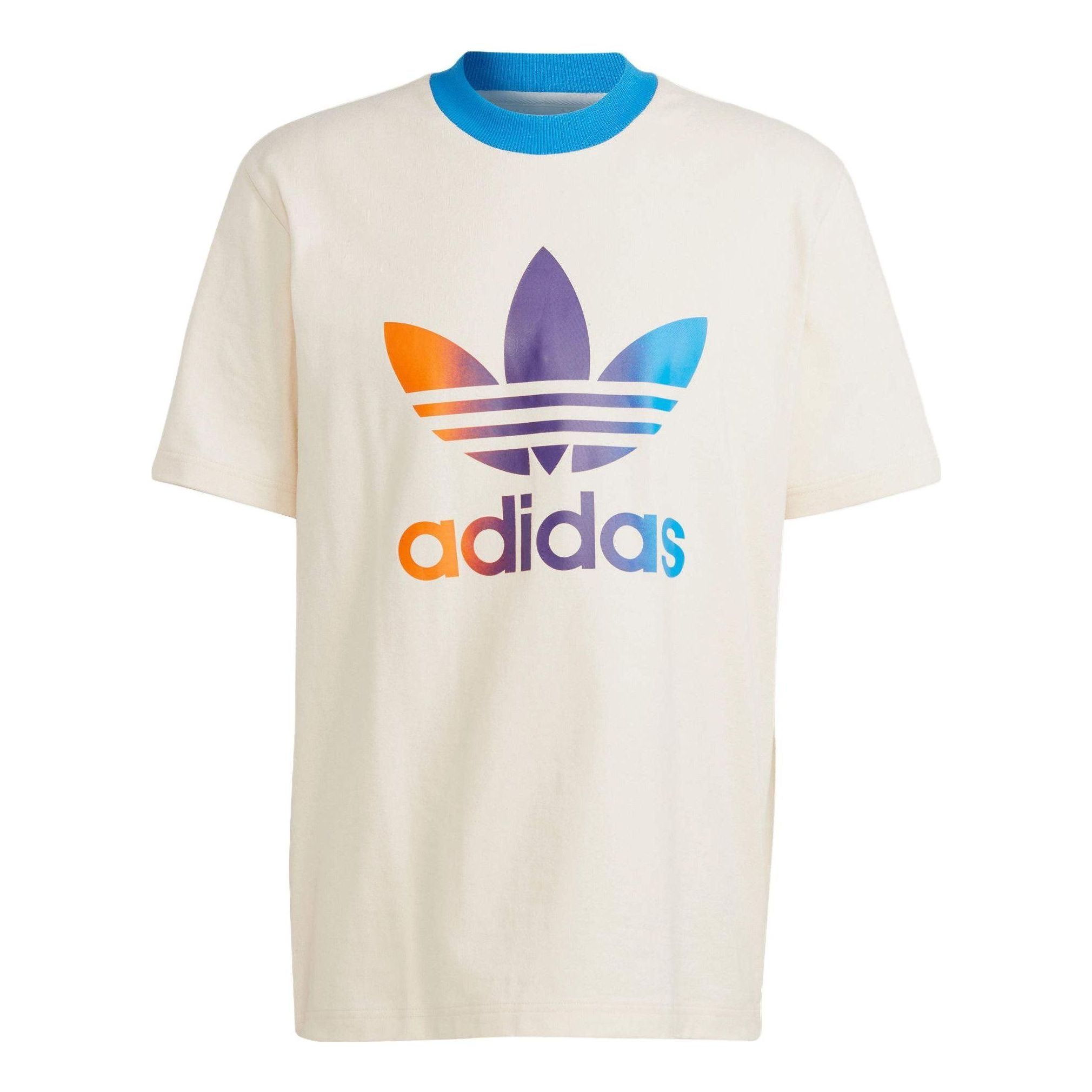 adidas originals Adicolor 70s Premium Trefoil T-shirt 'Wonder White' IP6967 sold by KicksCrew