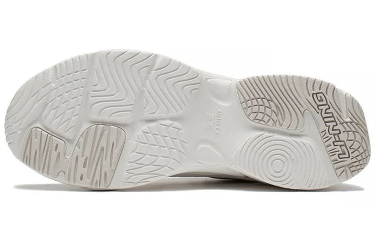 (WMNS) Li-Ning Qixing 'Creamy White Grey' ARLS024-2 sold by KicksCrew product image thumbnail 5