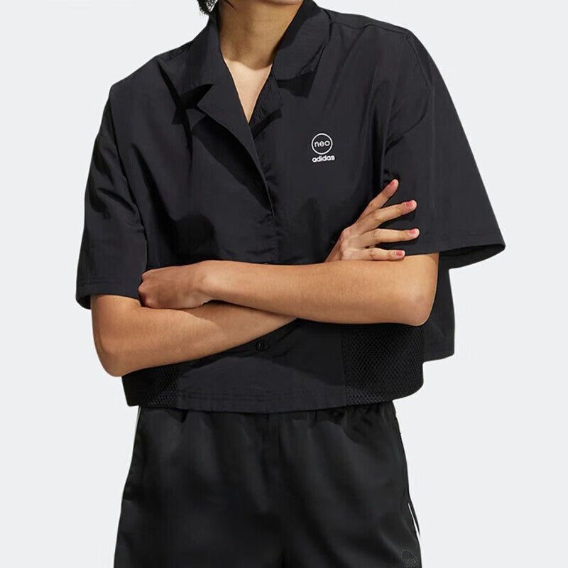 (WMNS) Adidas Neo Util T-Shirts 'Black' IB8891 sold by KicksCrew product image thumbnail 2