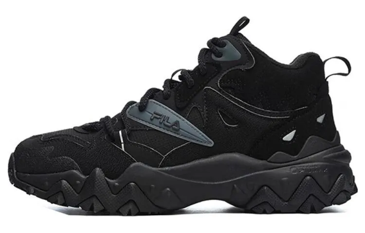 (WMNS) FILA Oakmont 2 Mid Shoes 'Black' F12W242115FBK sold by KicksCrew product image thumbnail 2