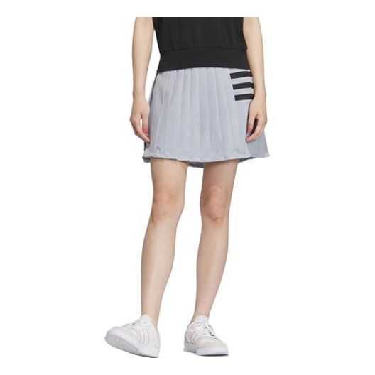 (WMNS) adidas Neo Skirt 'Grey Black' IP3894 sold by KicksCrew