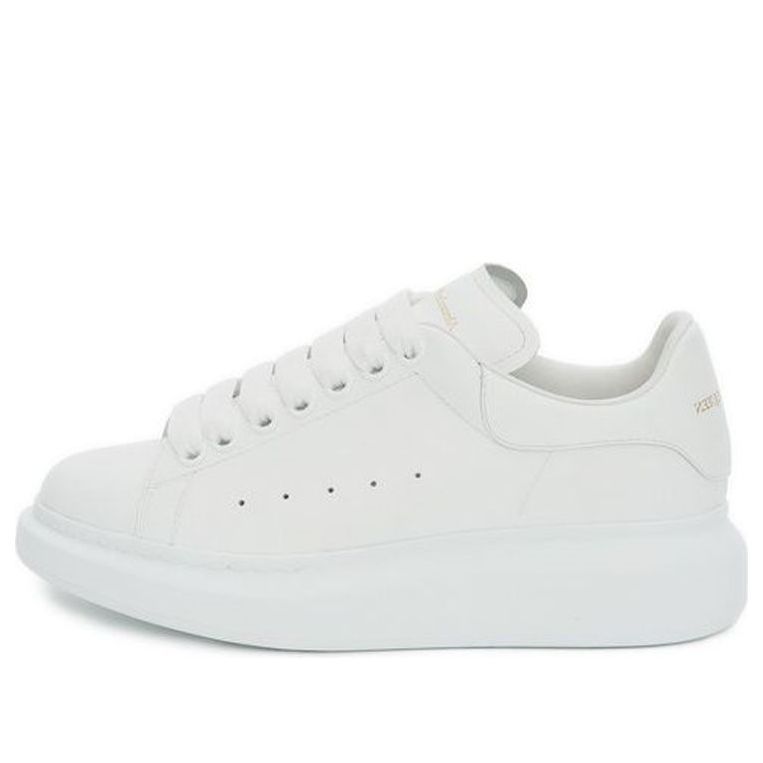 (WMNS) Alexander McQueen Oversized Sneaker 'White' 553770WHGP09000 sold by KicksCrew