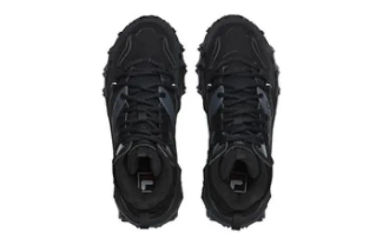 (WMNS) FILA Oakmont 2 Mid Shoes 'Black' F12W242115FBK sold by KicksCrew product image thumbnail 4