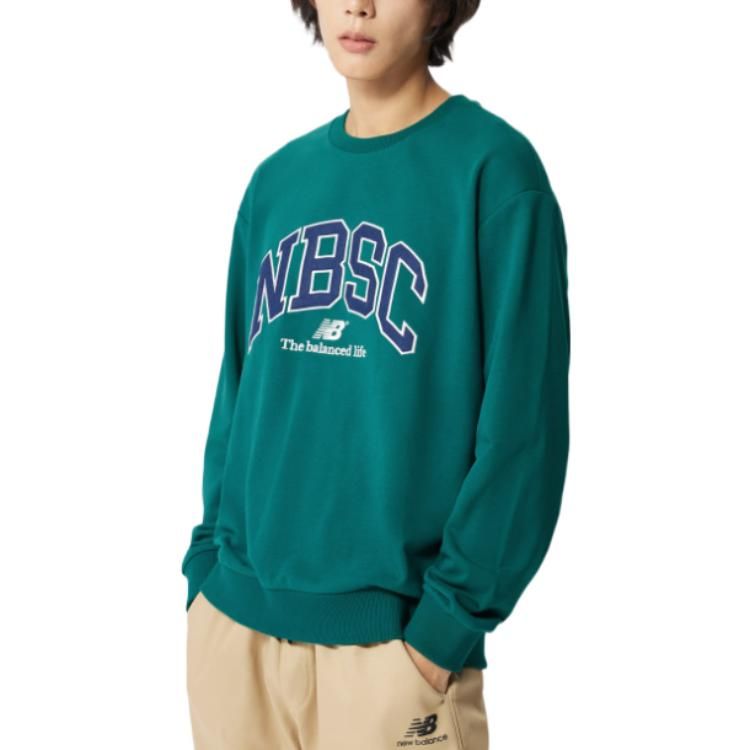 New Balance Casual Sports Sweatshirt 'Green' 5CC44333-GRN sold by KicksCrew product image thumbnail 4