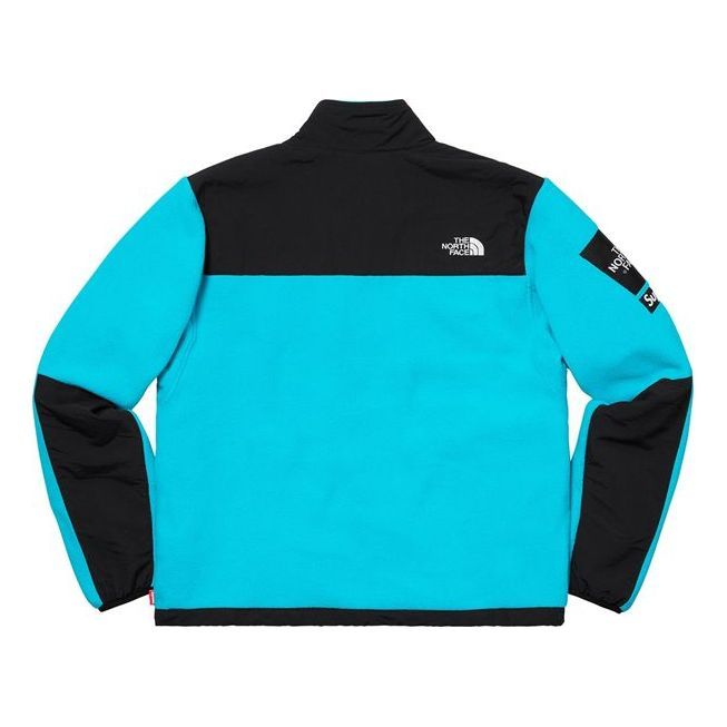 Supreme x The North Face Arc Logo Denali Fleece Jacket 'Black Blue' SUP-SS19-546 sold by KicksCrew product image thumbnail 2