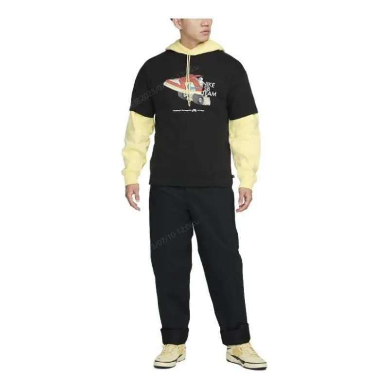 Nike SB Skate T-Shirt 'Black' FJ1138-010 sold by KicksCrew