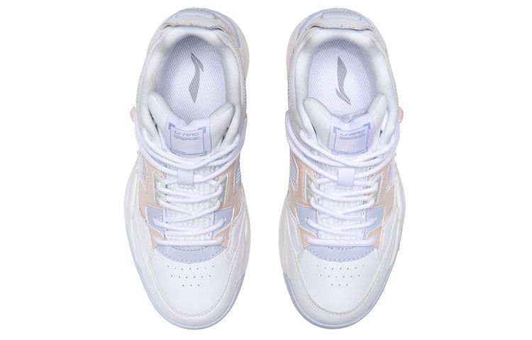 (WMNS) Li-Ning Casual Basketball Shoes 'White Blue Pink' AGBR022-3 sold by KicksCrew product image thumbnail 4