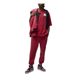 Air Jordan Flight Essentials Oversized Tee 'Cardinal Red' DZ0604-619 sold by KicksCrew