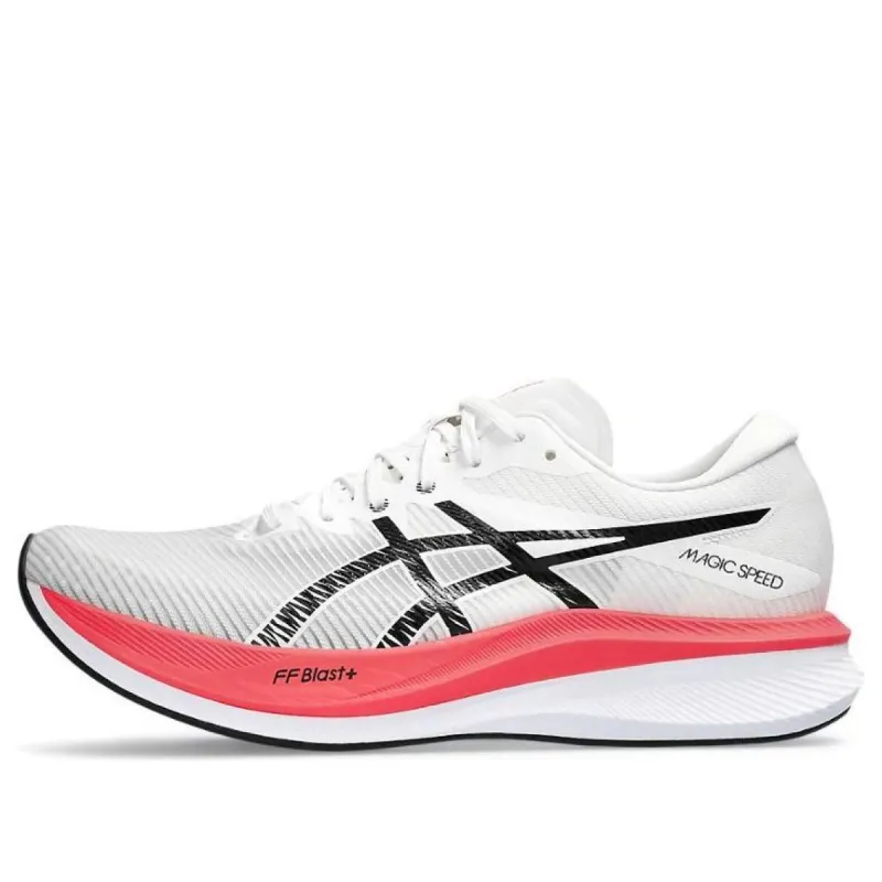 ASICS Magic Speed 3 'White Black Pink' 1011B703-100 sold by KicksCrew