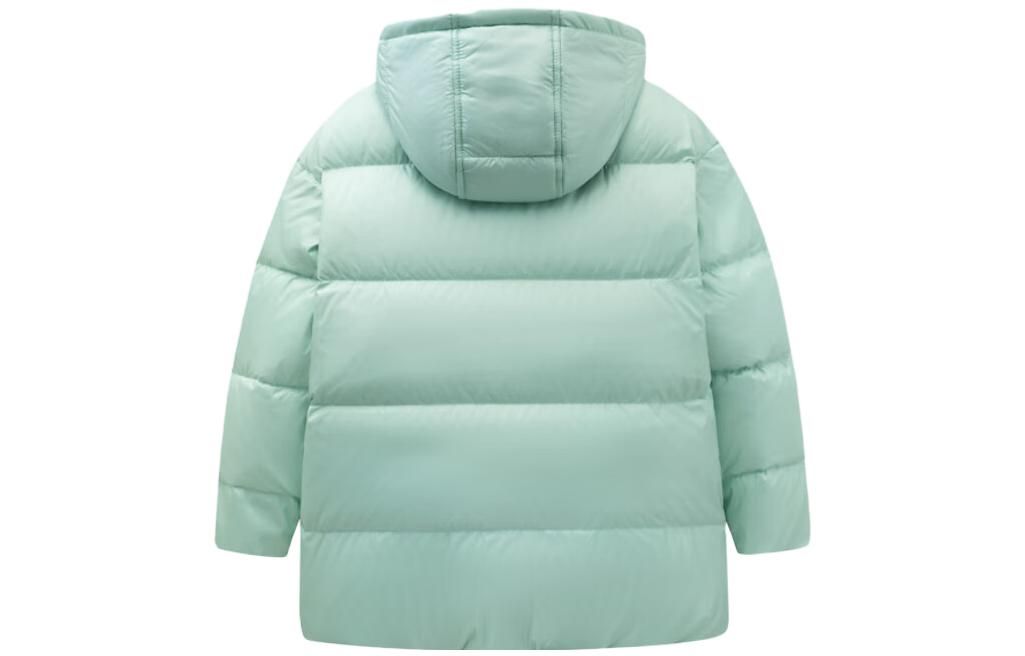 (GS) Converse Logo Printed Down Jacket 'Green Black' CV2342014PS-005 sold by KicksCrew product image thumbnail 2