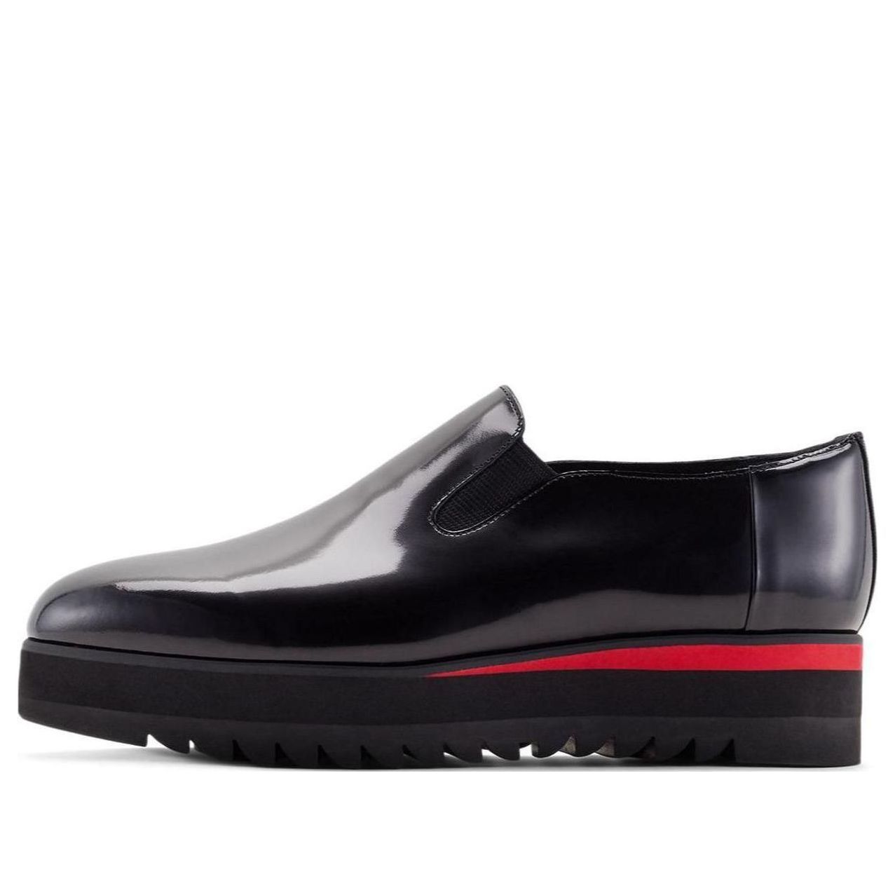 (WMNS) Onitsuka Tiger Slip-on 'Black Red' 1182A291-004 sold by KicksCrew product image thumbnail 2