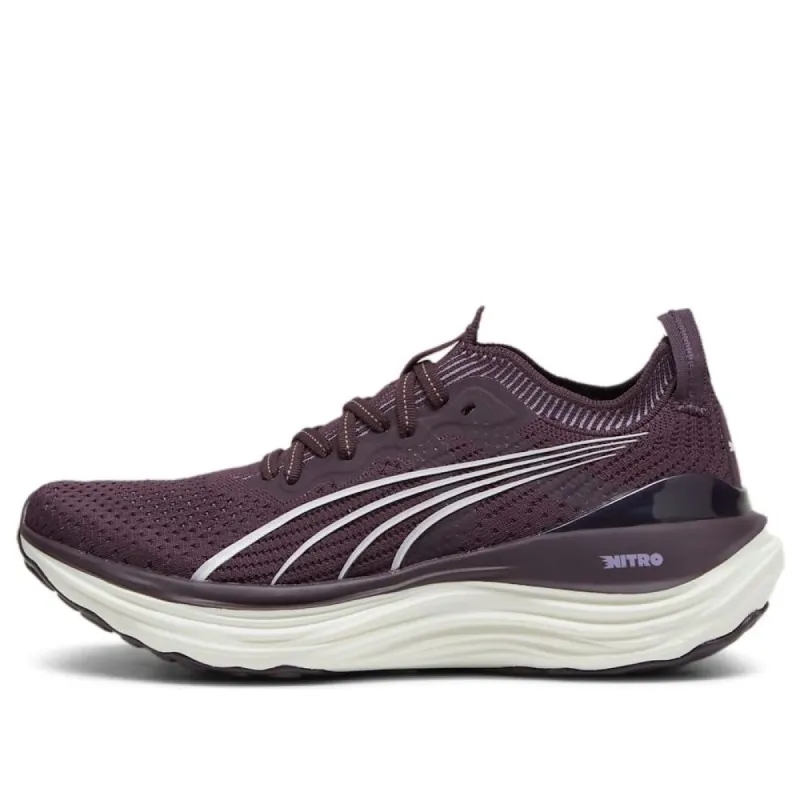 (WMNS) PUMA ForeverRun NITRO Knit 'Midnight Plum Vapor Grey' 379140-10 sold by KicksCrew