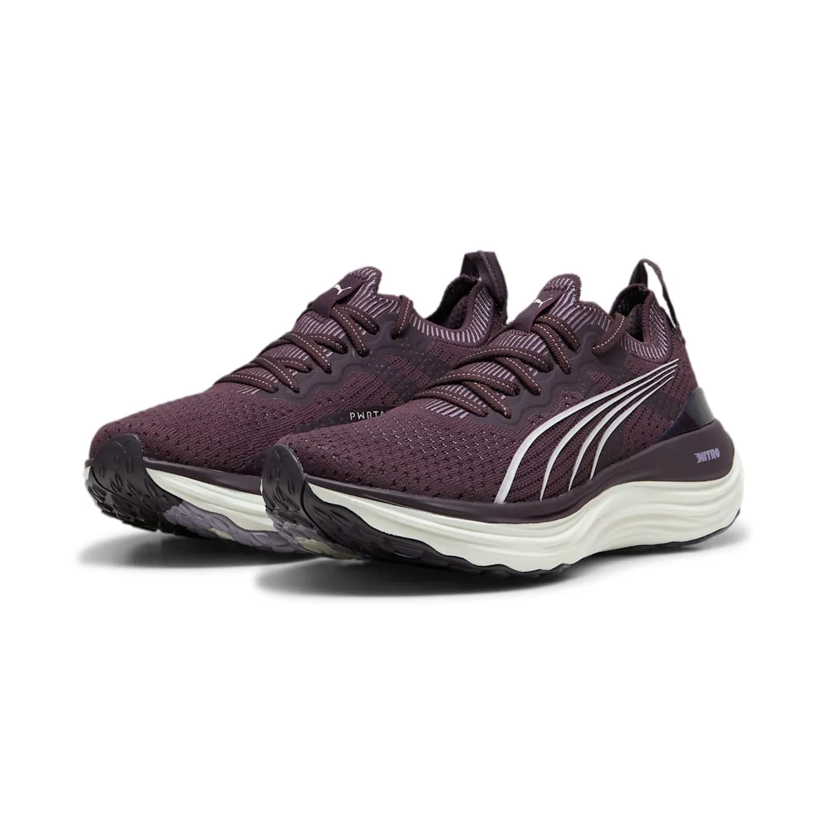 (WMNS) PUMA ForeverRun NITRO Knit 'Midnight Plum Vapor Grey' 379140-10 sold by KicksCrew product image thumbnail 3